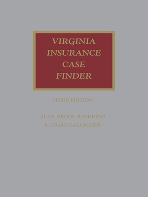 cover image of Virginia Insurance Case Finder